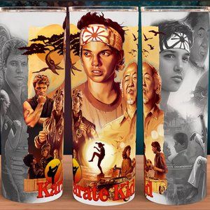 The Karate Kid 80s Movie Mr.Miyagi and Daniel  Cup Mug Tumbler